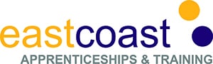 East Coast Apprenticeships & Training logo goes to apprenticeships page