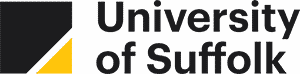 University of Suffolk logo goes to university of suffolk page