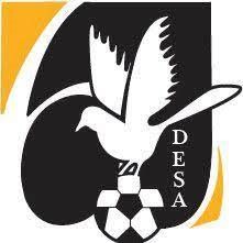 Dereham Education and Soccer Academy logo.