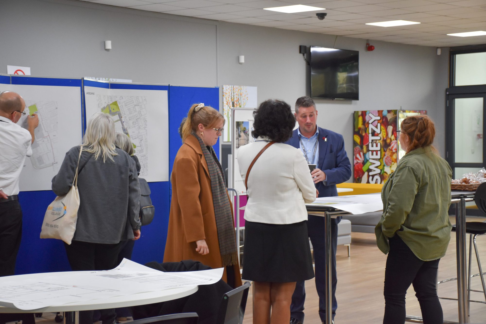 A staff consultation on plans to redevelop East Coast College's Great Yarmouth campus.