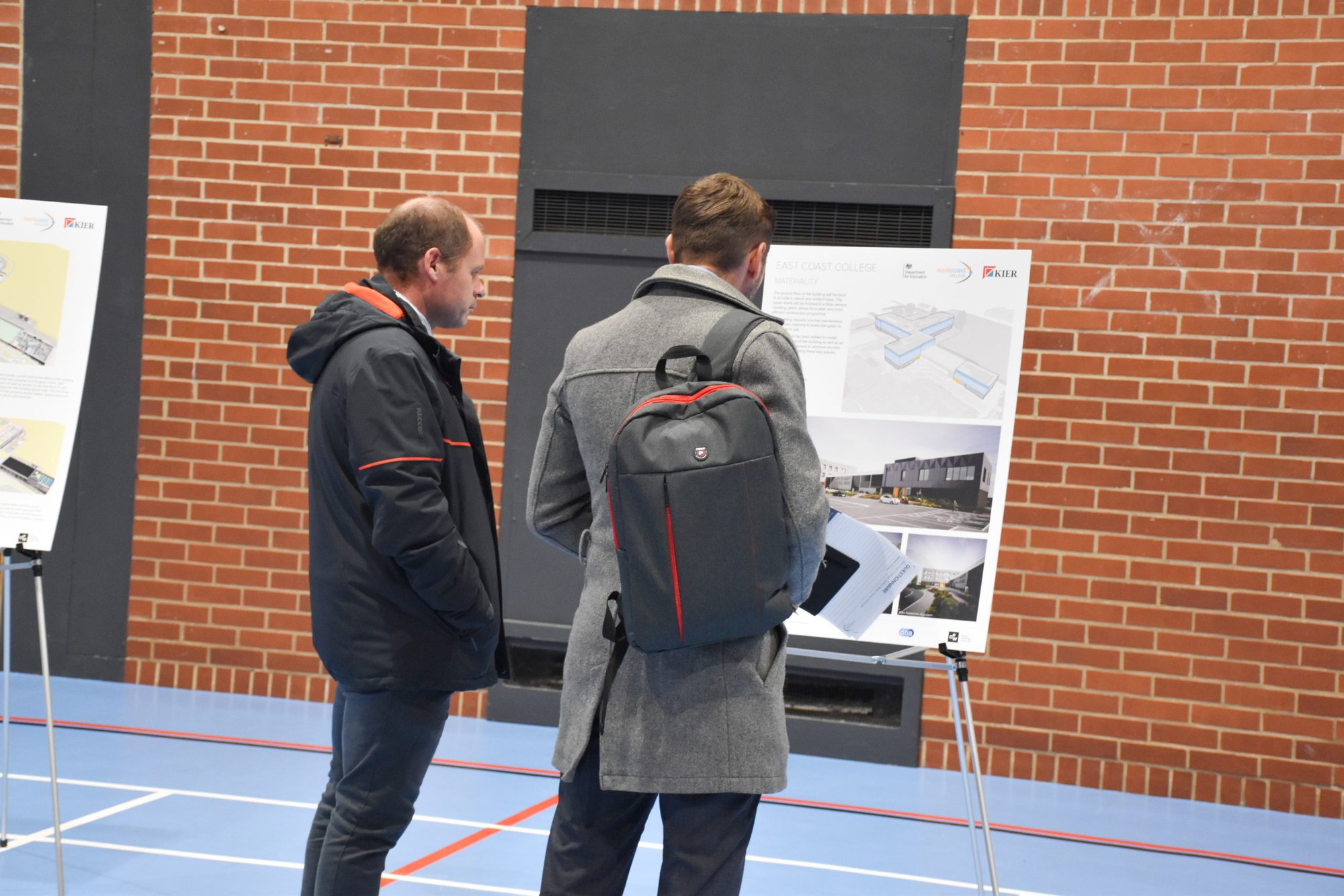 The public consultation on plans to redevelop East Coast College's Great Yarmouth campus.