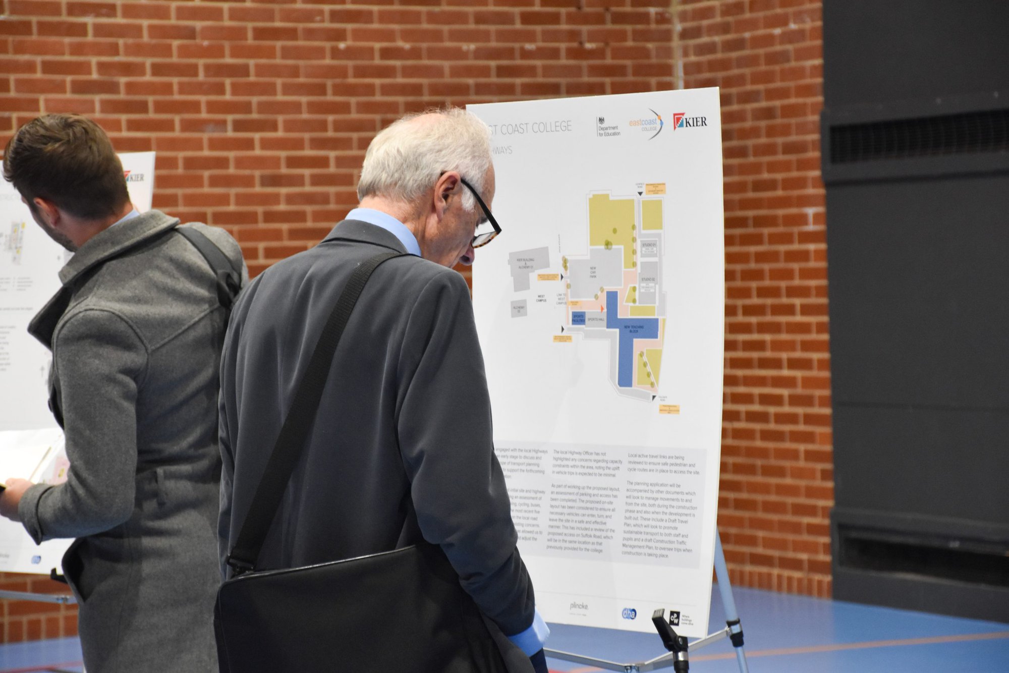 The public consultation on plans to redevelop East Coast College's Great Yarmouth campus.