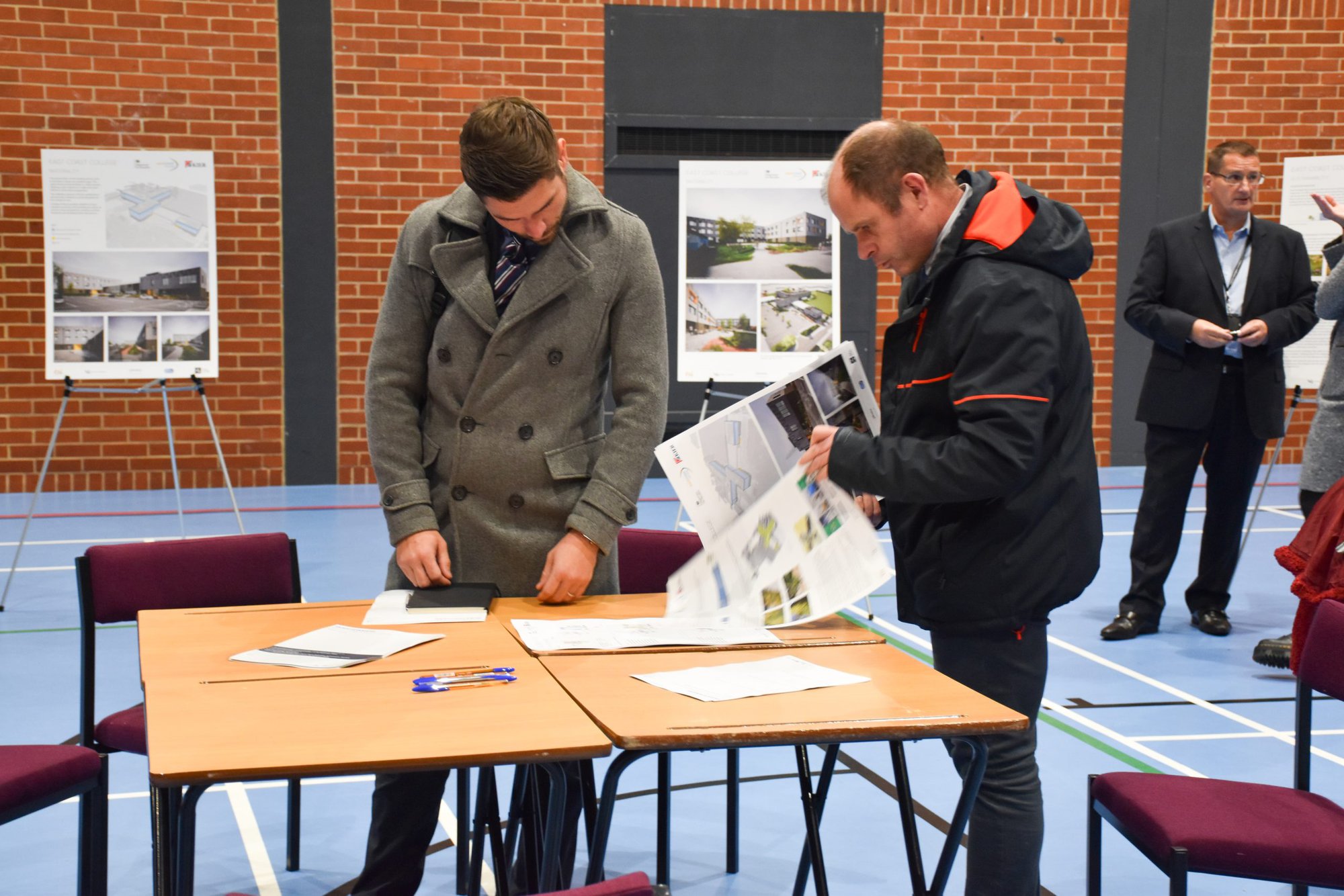 The public consultation on plans to redevelop East Coast College's Great Yarmouth campus.